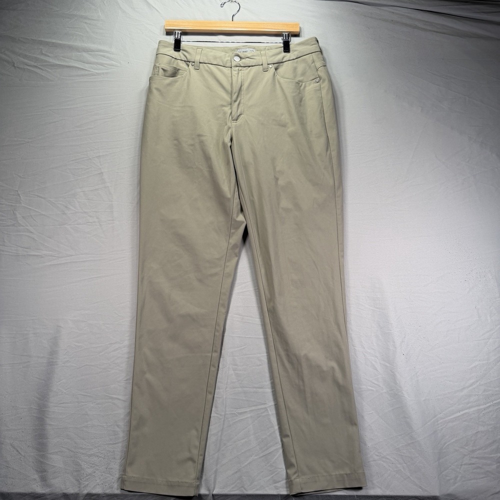 VRST Limitless Pants Mens 34x34 Beige Performance Stretch Chino Active